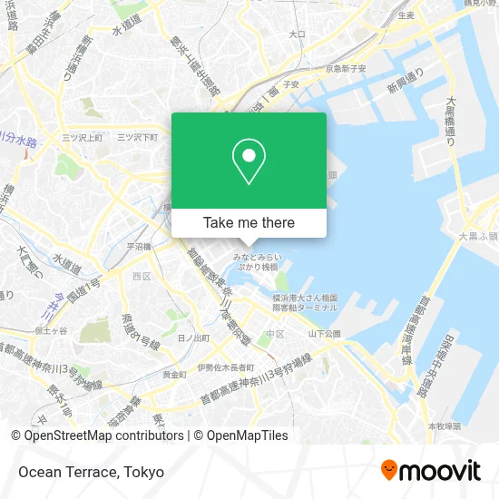 Ocean Terrace map