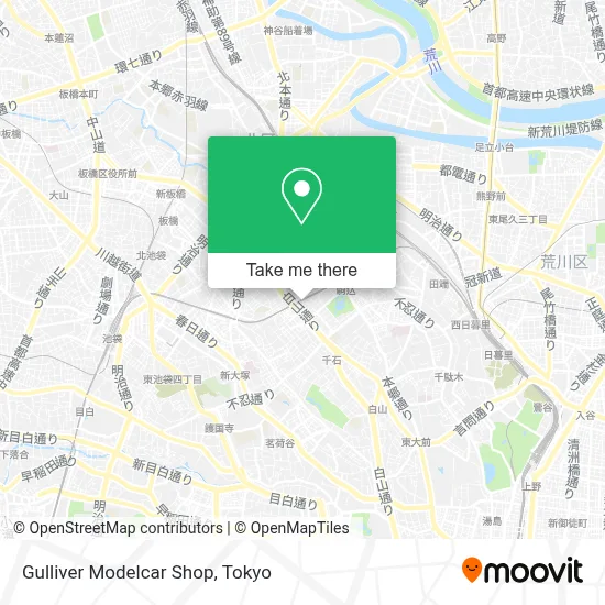Gulliver Modelcar Shop map