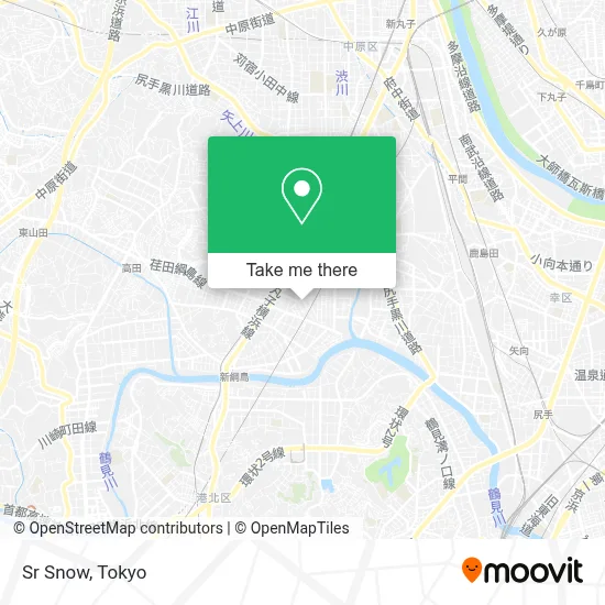 Sr Snow map