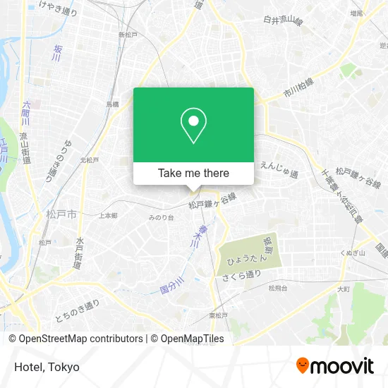 Hotel map