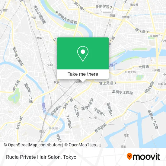 Rucia Private Hair Salon map