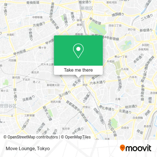 Move Lounge map