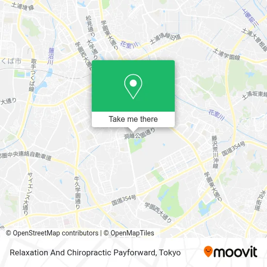 Relaxation And Chiropractic Payforward map