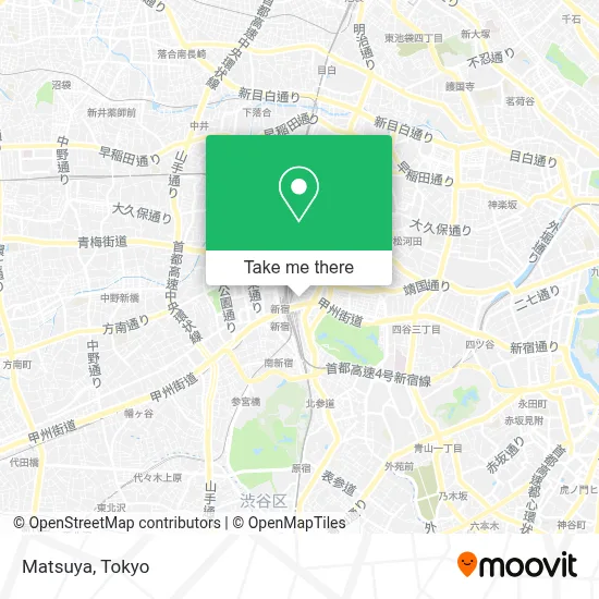 Matsuya map