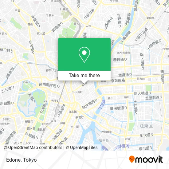 Edone map