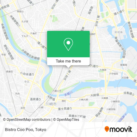 Bistro Coo Poo map