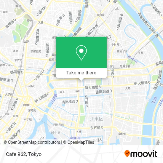 Cafe 962 map