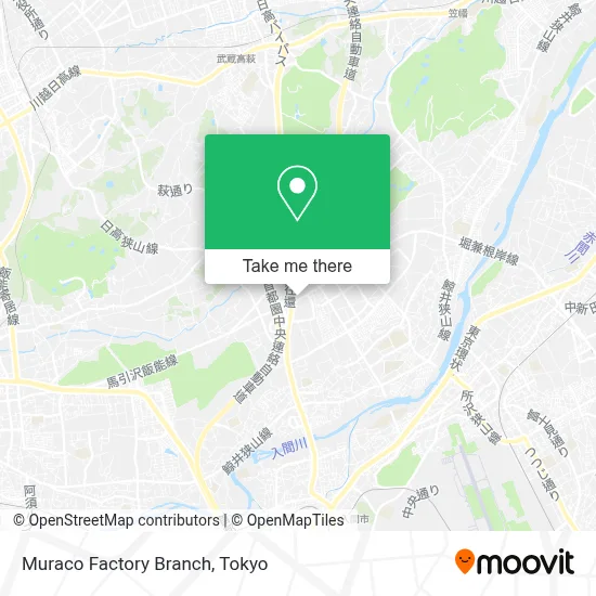 Muraco Factory Branch map