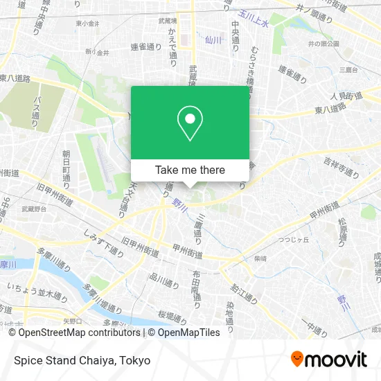 Spice Stand Chaiya map