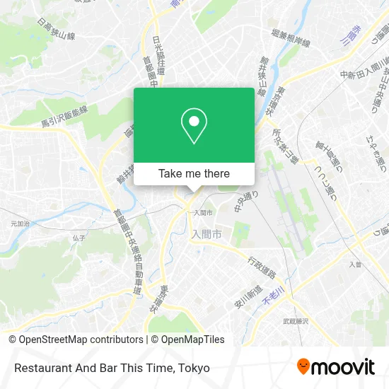 Restaurant And Bar This Time map