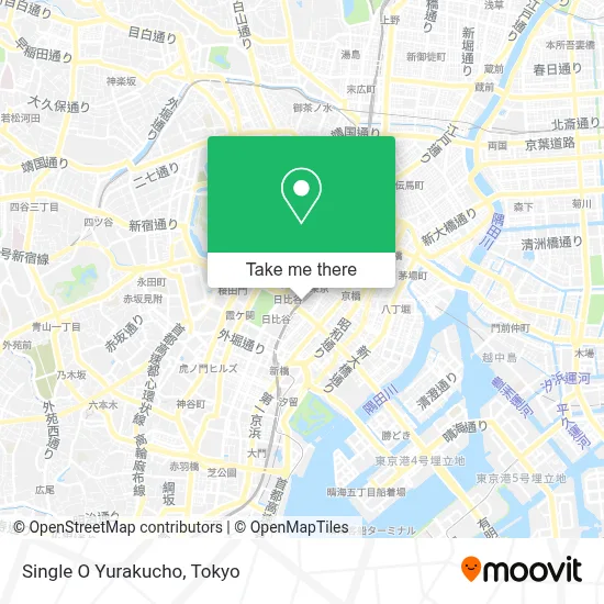 Single O Yurakucho map