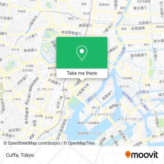 Cuffa map