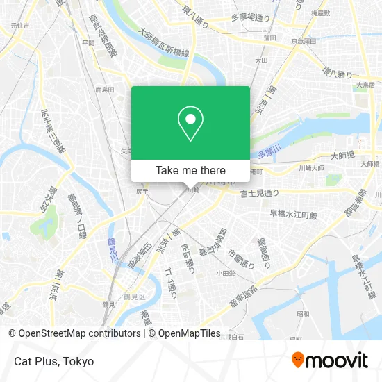 Cat Plus map