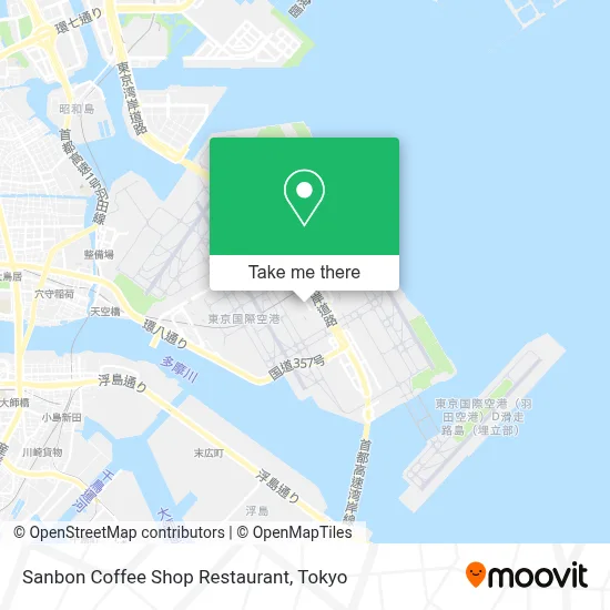 Sanbon Coffee Shop Restaurant map