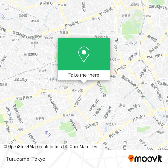 Turucame map