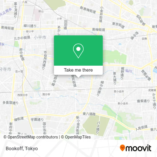 Bookoff map