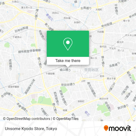 Unsome Kyodo Store map