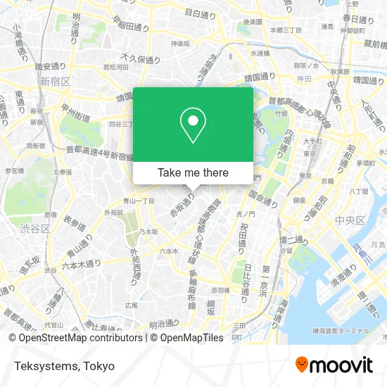 Teksystems map