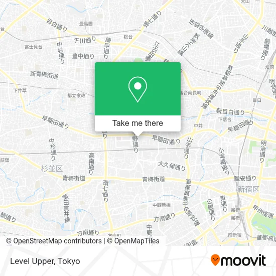 Level Upper map