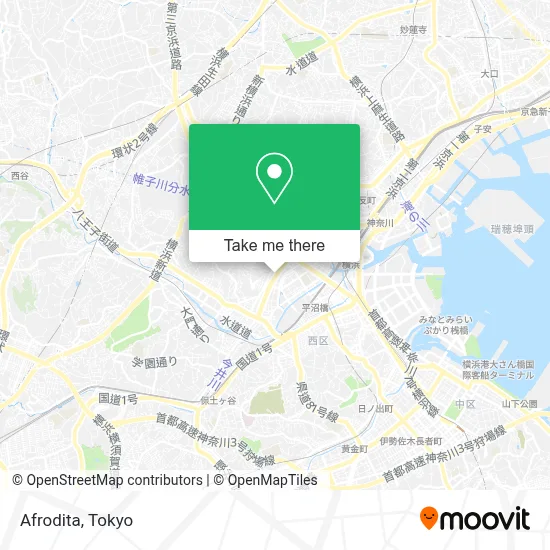 Afrodita map