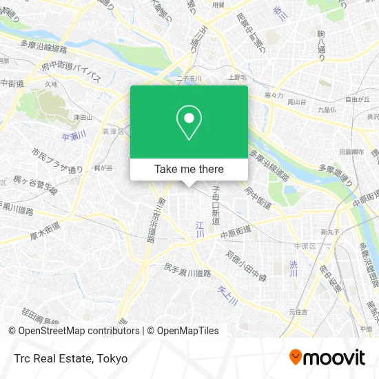 Trc Real Estate map