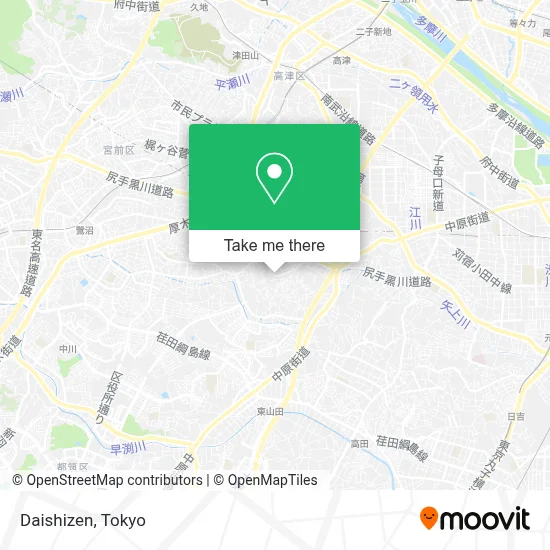 Daishizen map