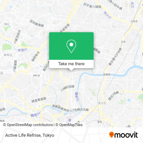 Active Life Refrise map