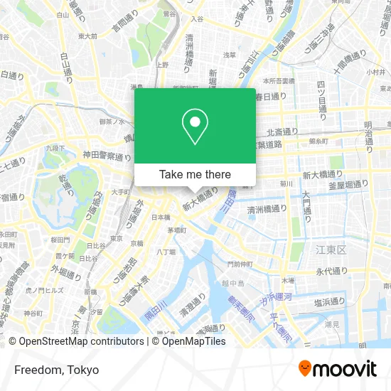 Freedom map