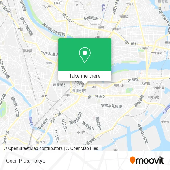 Cecil Plus map
