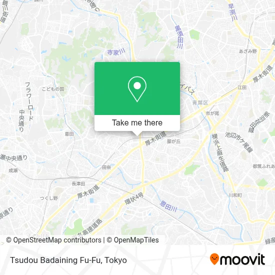 Tsudou Badaining Fu-Fu map