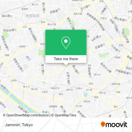 Jammin' map