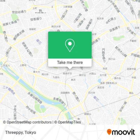 Threeppy map