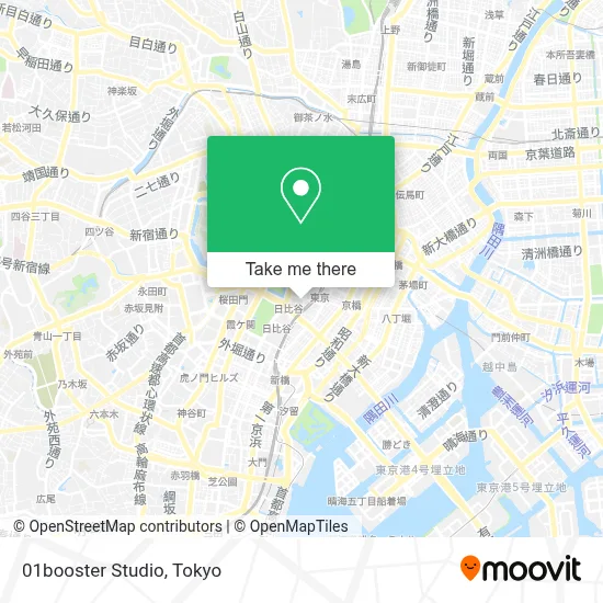 01booster Studio map