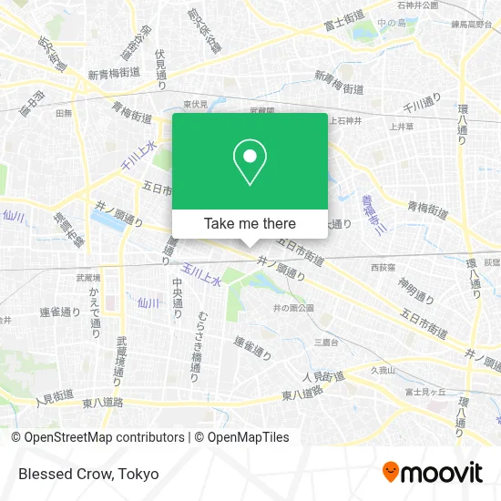 Blessed Crow map