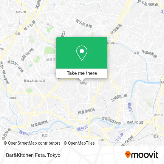 Bar&Kitchen Fata map