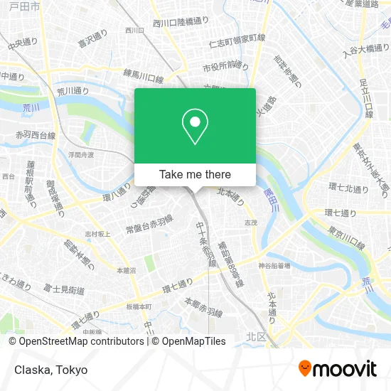 Claska map