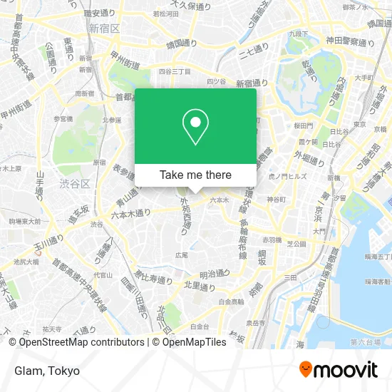 Glam map