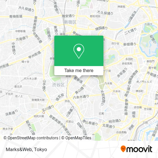 Marks&Web map