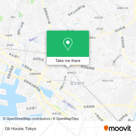 Qb House map