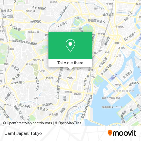 Jamf Japan map