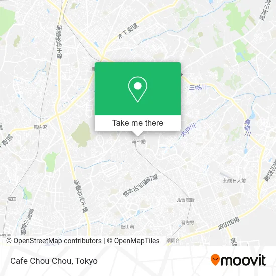 Cafe Chou Chou map