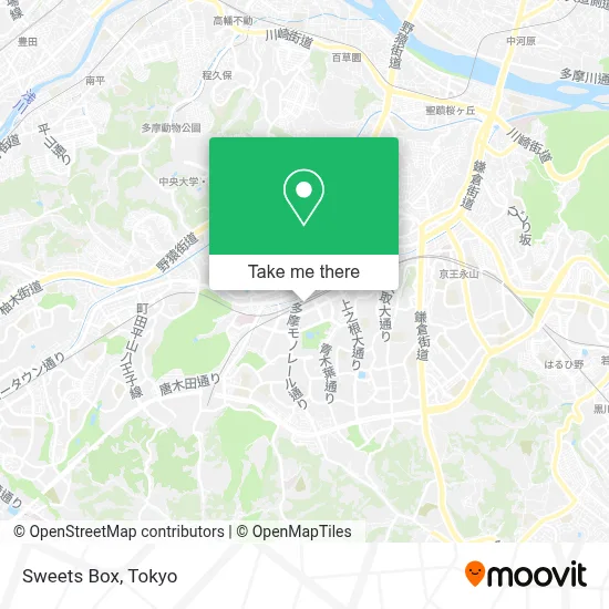 Sweets Box map