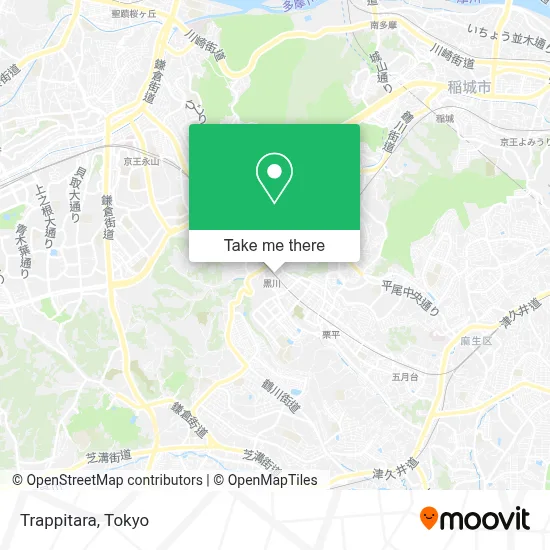 Trappitara map