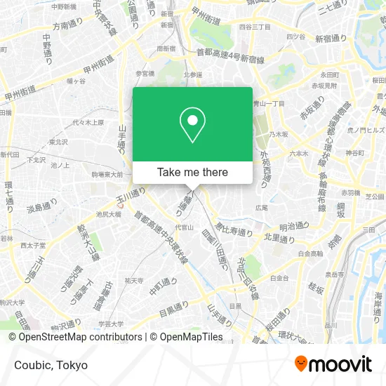 Coubic map