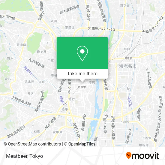 Meatbeer map