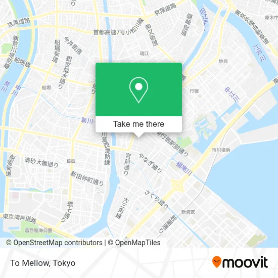 To Mellow map