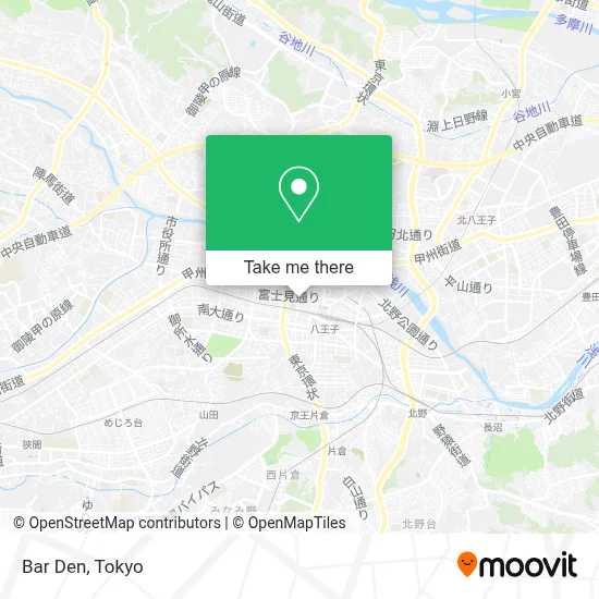 Bar Den map