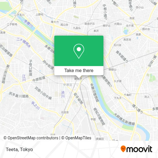 Teeta map