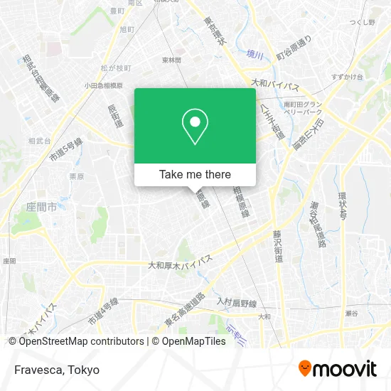 Fravesca map