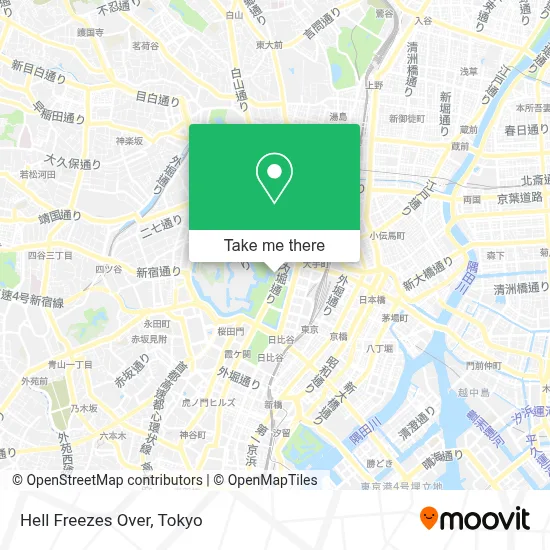 Hell Freezes Over map